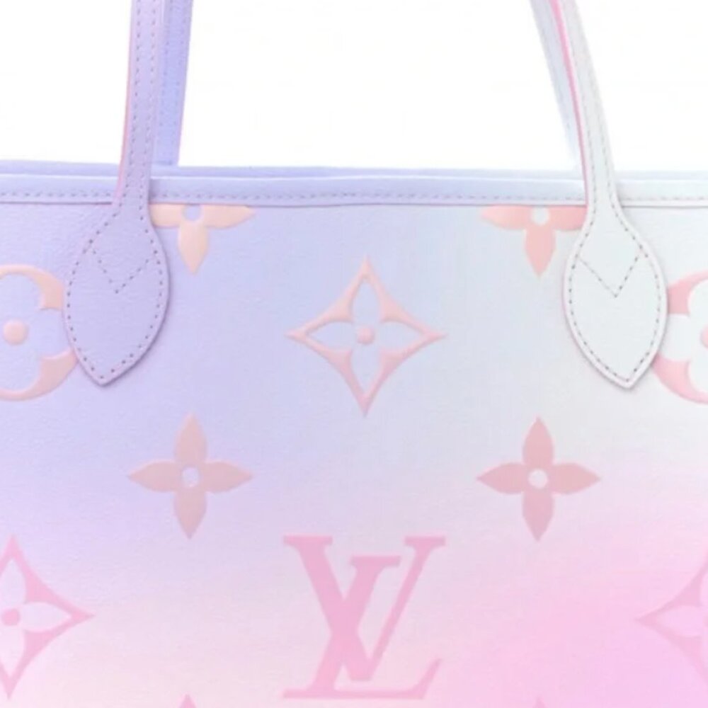 SOLD Louis Vuitton Giant Monogram Neverfull MM Sunrise Pastel Spring in the City - Picture 2 of 16